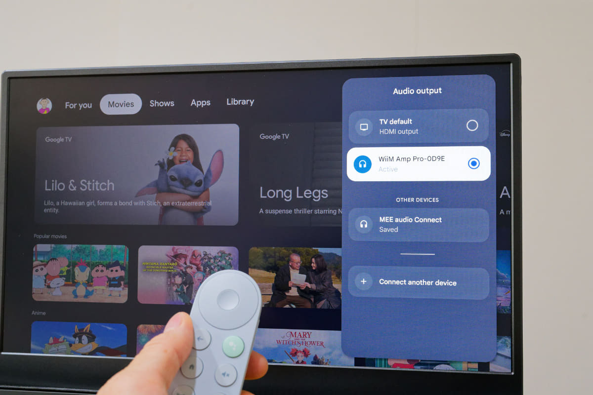 Chromecastの音声はBluetoothで