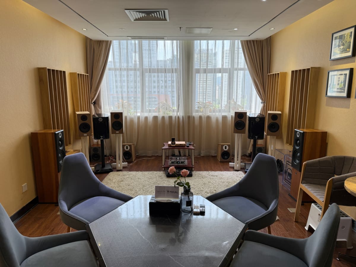 Questyleのオーディオ視聴室