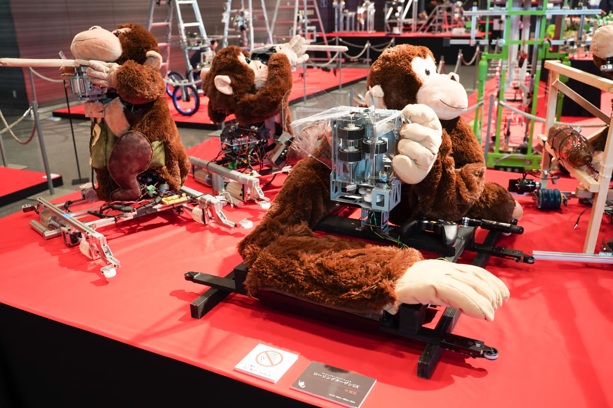 ゴリラちゃんターザン幅跳び：ローリングターザンGX（O電気）