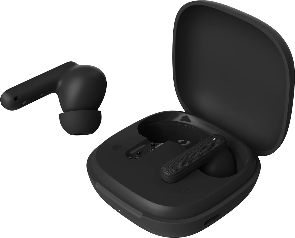 完全ワイヤレスイヤホン カナル型(GRFD-TWS QT43)ブラック