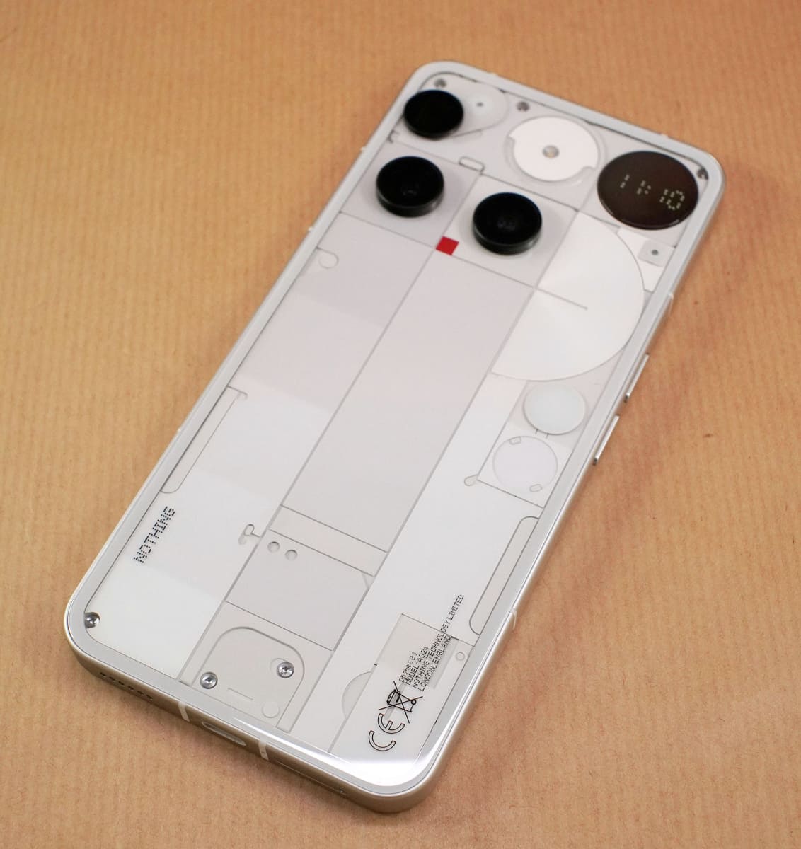 独創的な背面デザイン