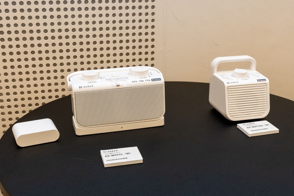 AX-WST21(左)とAX-WST1EX(右)