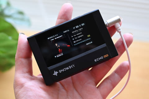 ハイレゾプレーヤー『sky ECHO MINI』＋専用ケース【美品】 Snowsky ECHO MINI