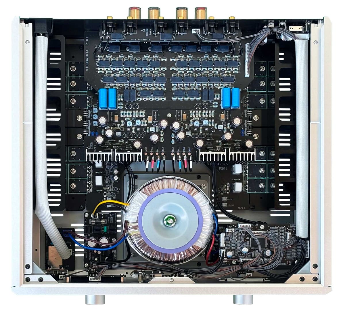 インテグレーテッドアンプ「A-2 ver.2」内部上段