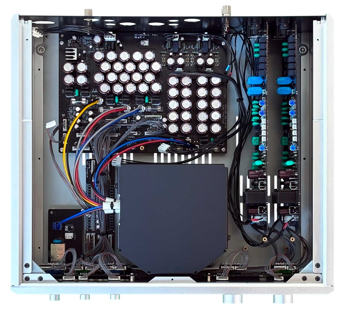 フォノイコライザー「E-2 ver.2」内部下段