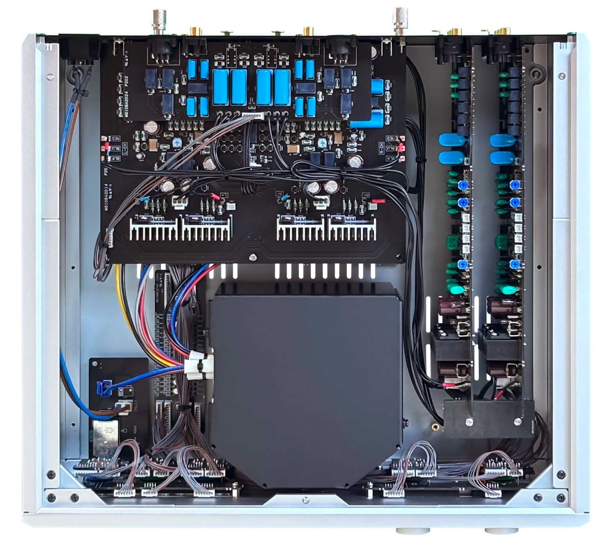 フォノイコライザー「E-2 ver.2」内部上段