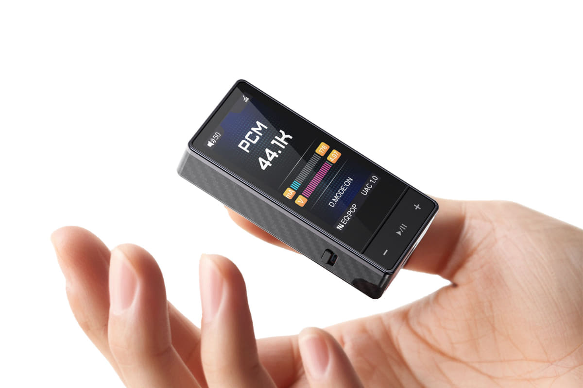 ポータブルDACアンプ「QX13」(ブラック)