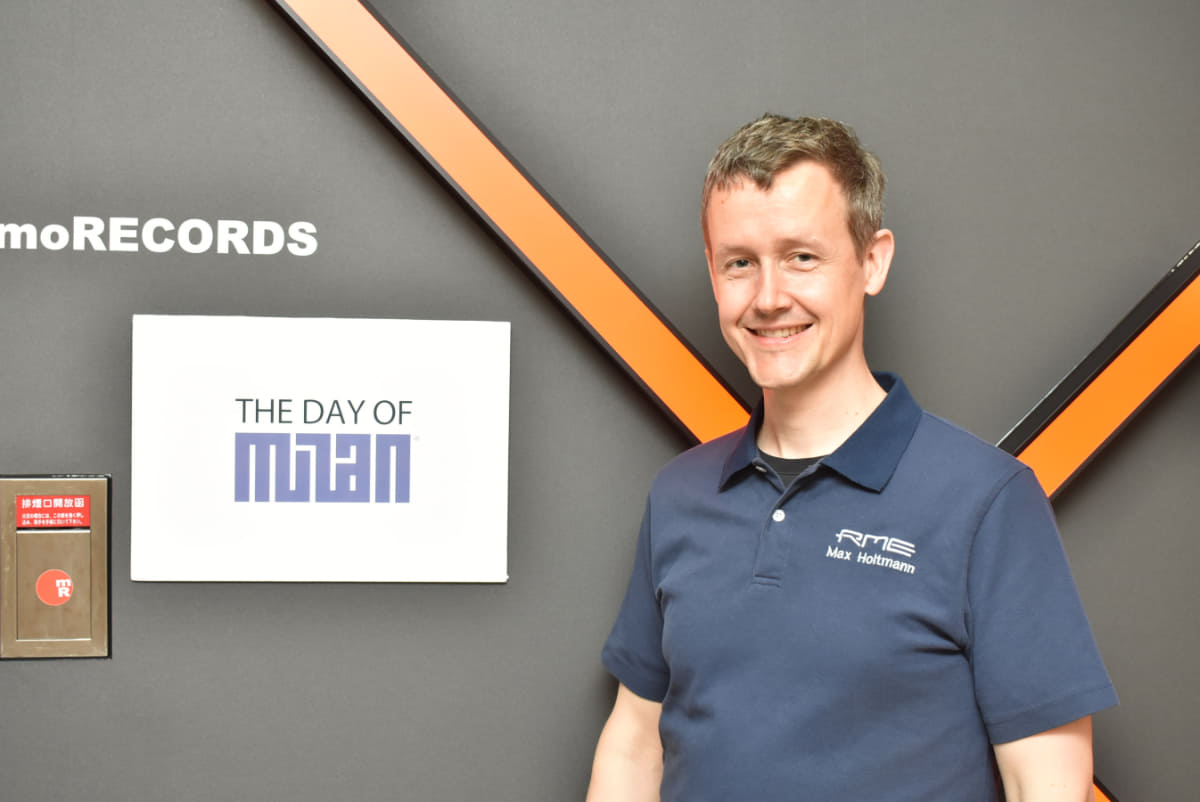 RMEのシニア・プロダクト・マネージャーであるMax Holtmann氏