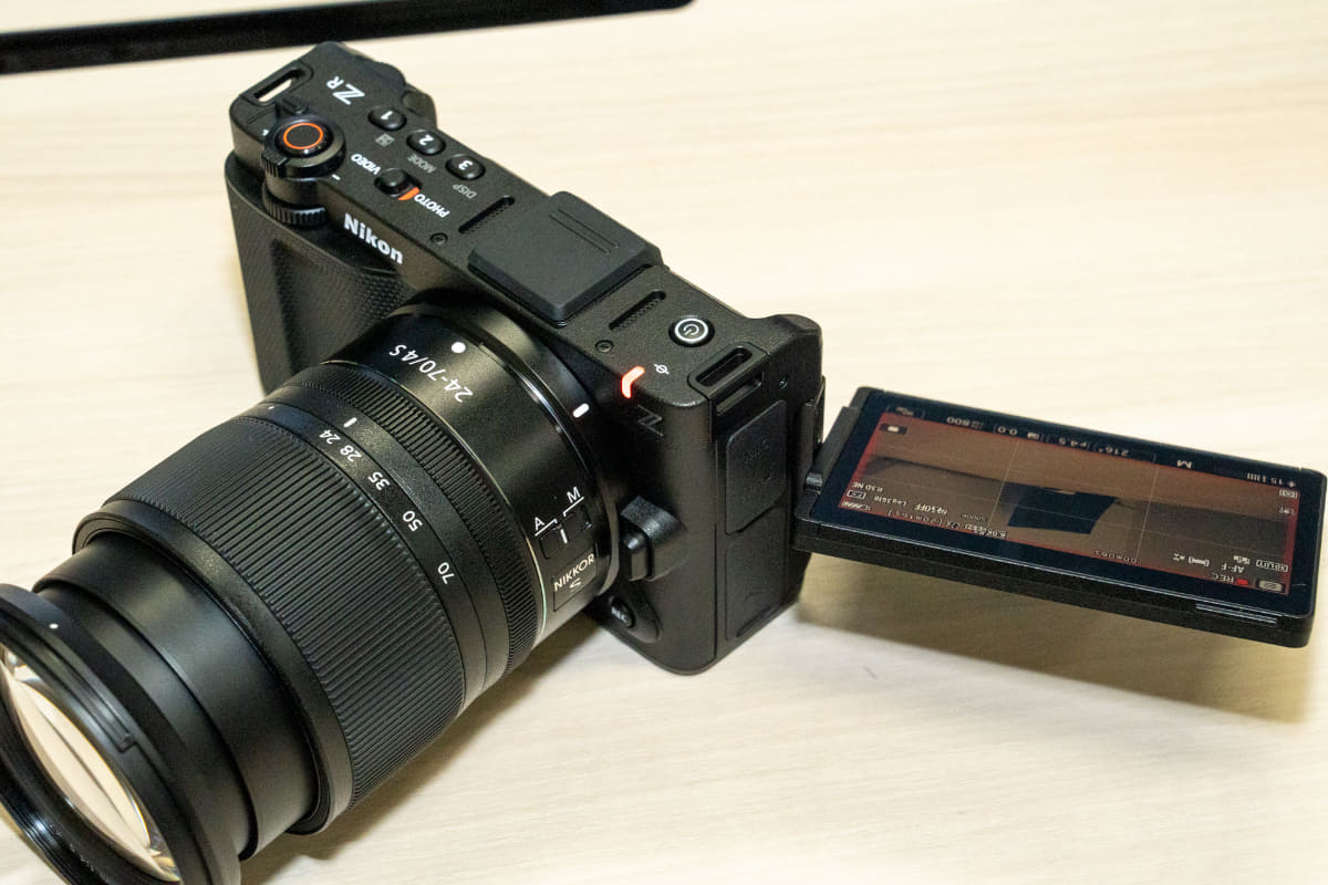 REC時のテザーライト