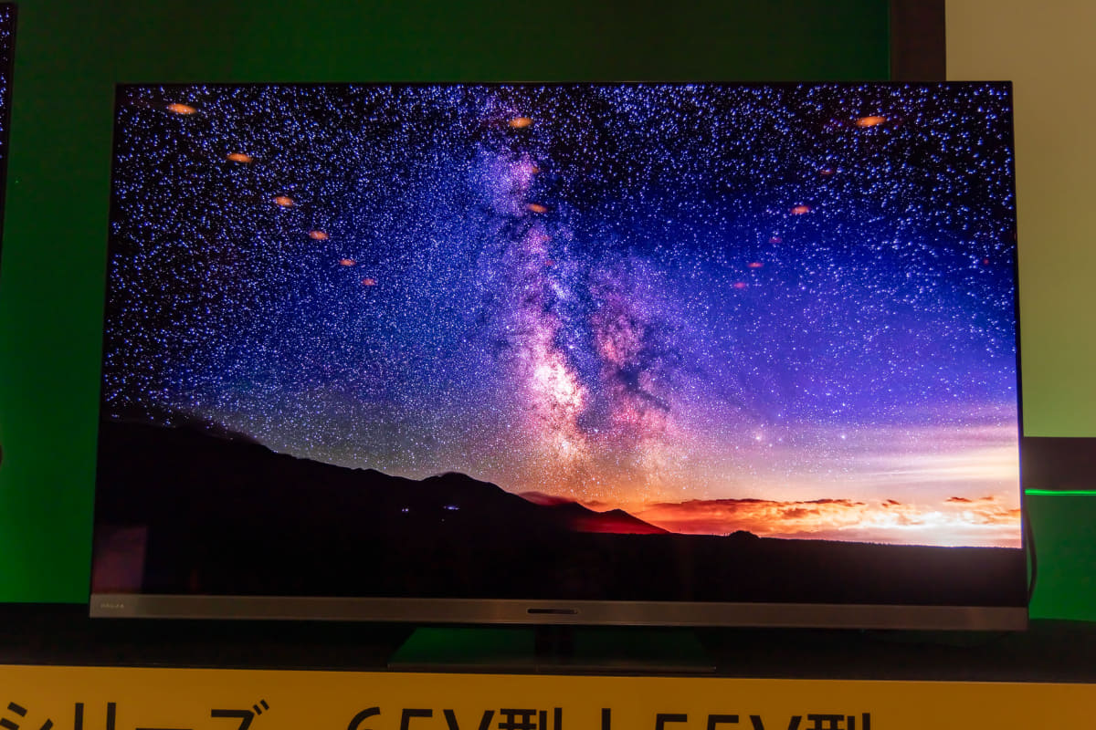 TVS REGZAの55型4K有機ELレグザ「55X9900R」