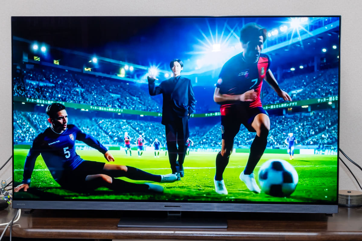 今回取り上げる、55型4K有機ELレグザ「55X9900R」