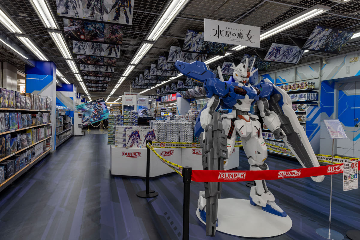ガンダムコーナー(6階)