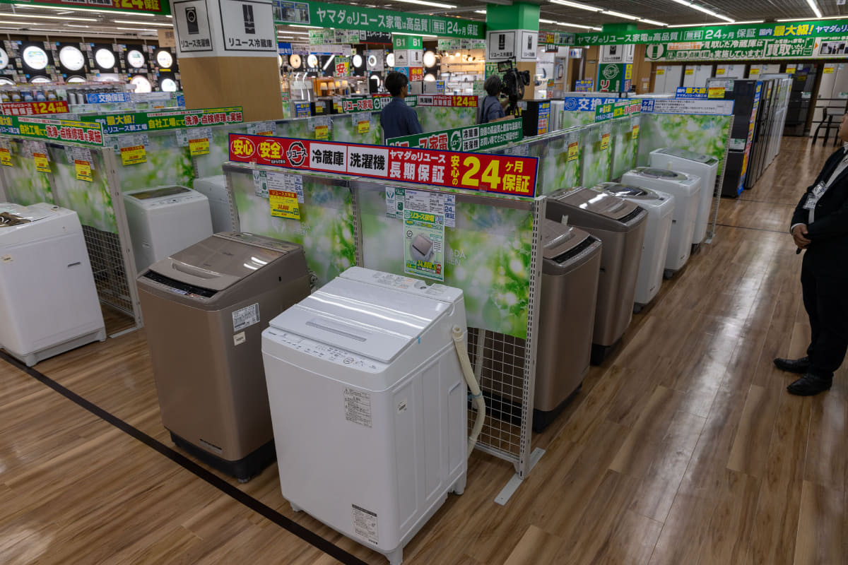 リユース冷蔵庫・洗濯機のコナー(4階)