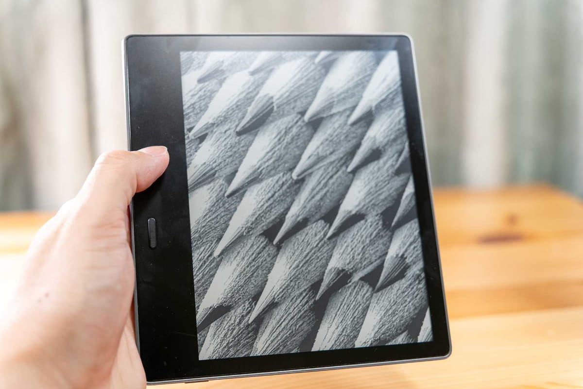 2017年から愛用している「Kindle Oasis(第9世代)」