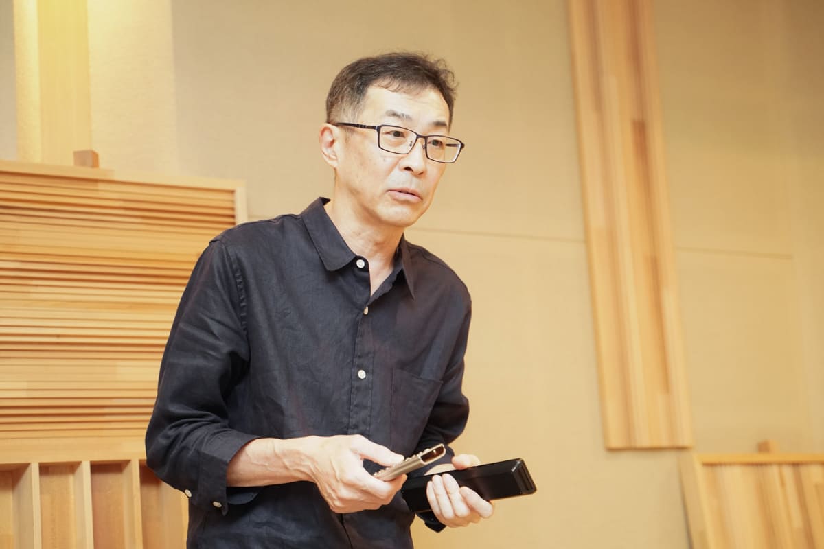 サウンドマスターの山内氏