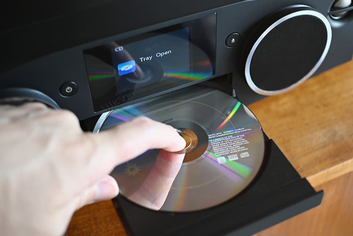 CDプレーヤー機能の搭載は個人的には歓迎したい