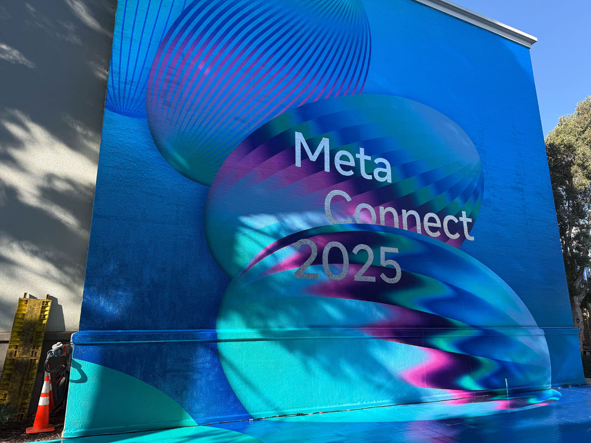 米・カリフォルニア州メンローパークにあるMeta本社内で開催中