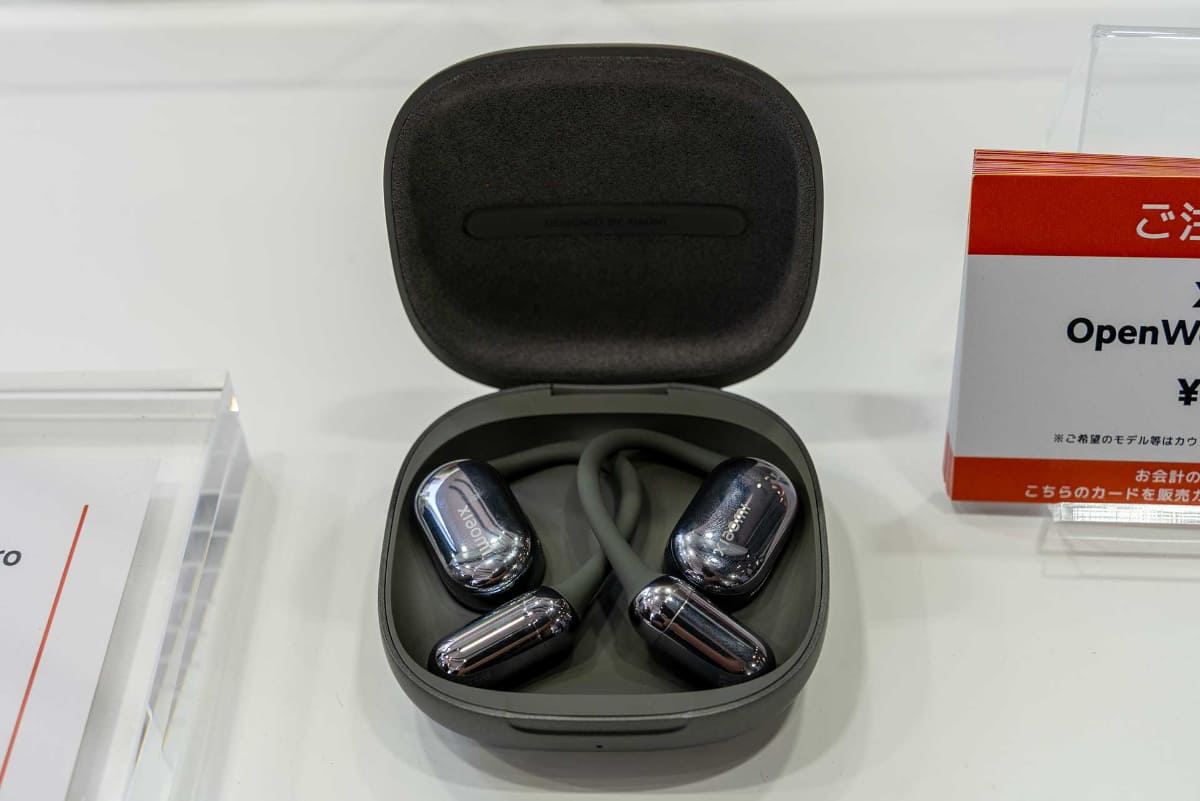 「Xiaomi OpenWear Stereo Pro」ブラック