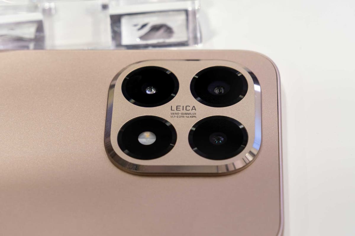 Xiaomi 15Tのレンズ部