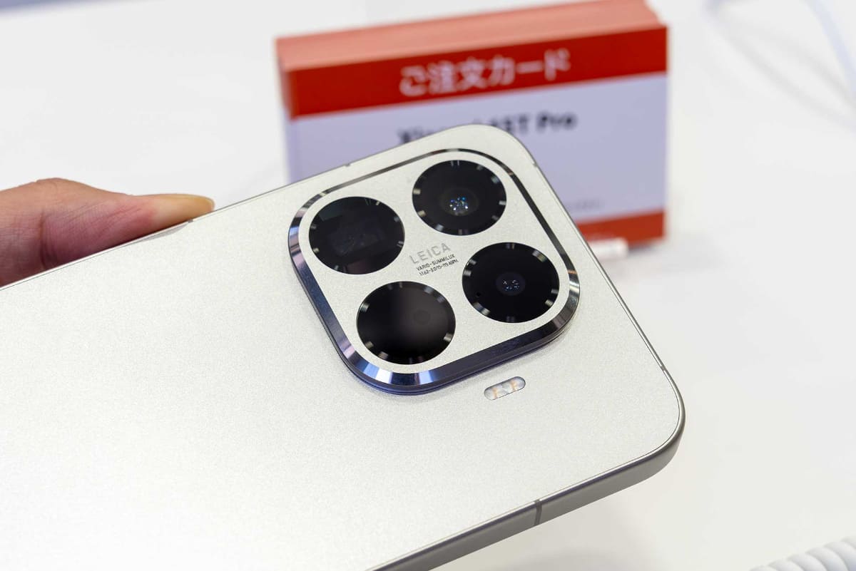 Xiaomi 15T Proのレンズ部
