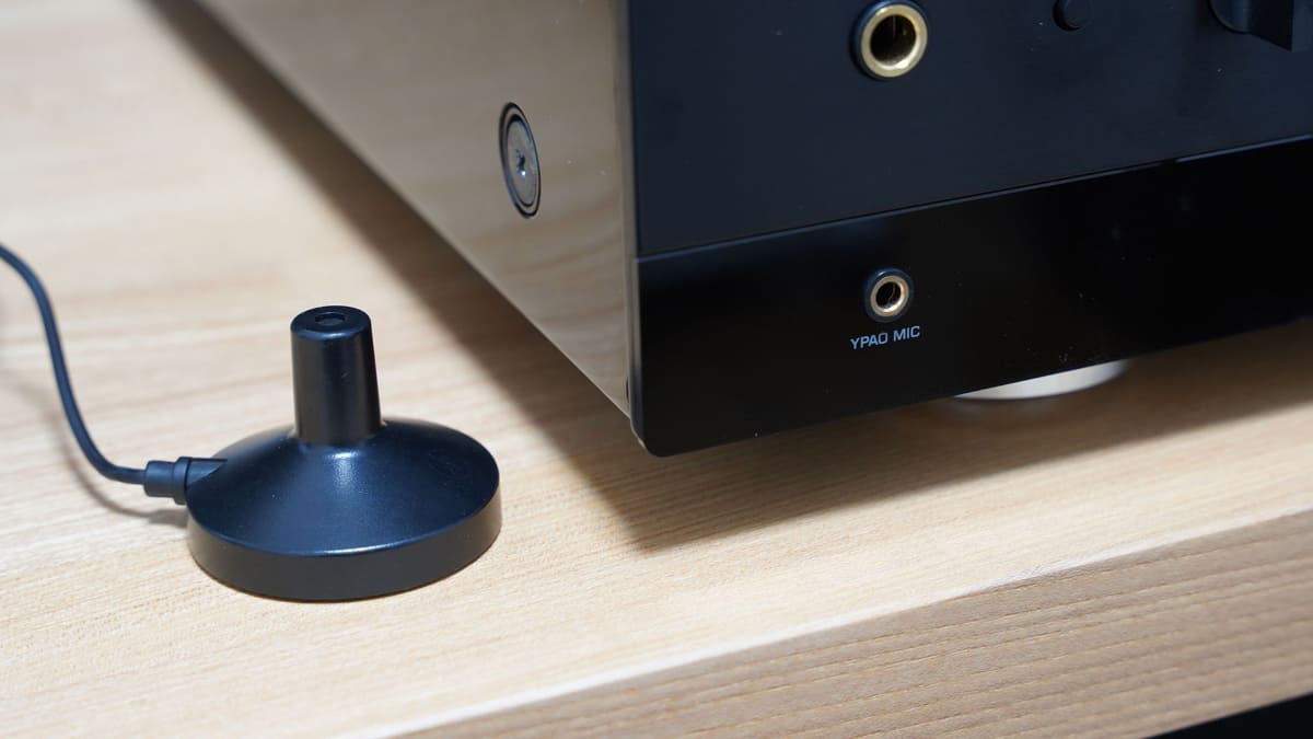 YPAO計測用の付属マイク