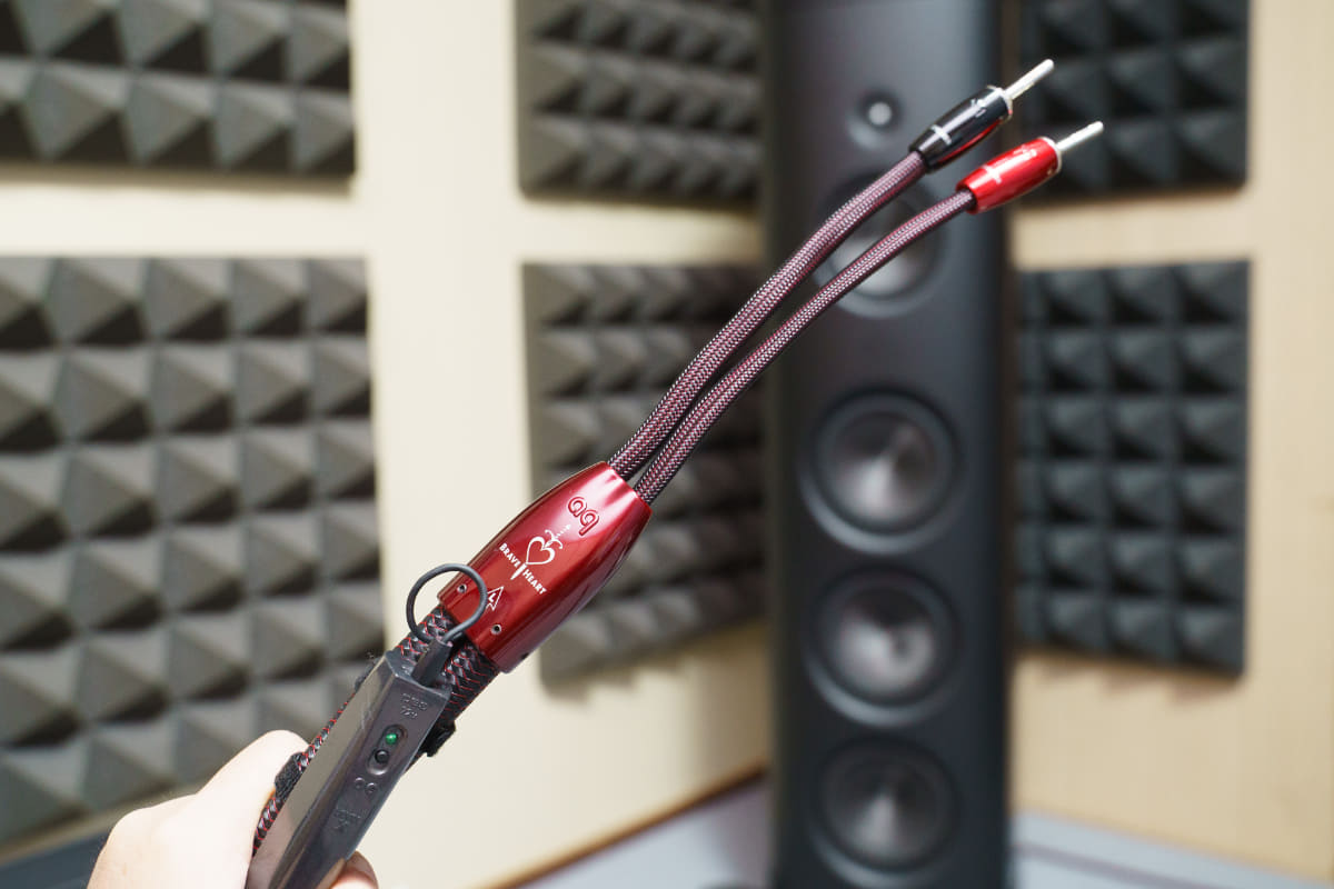 AudioQuestの新スピーカーケーブル「Brave Heart」