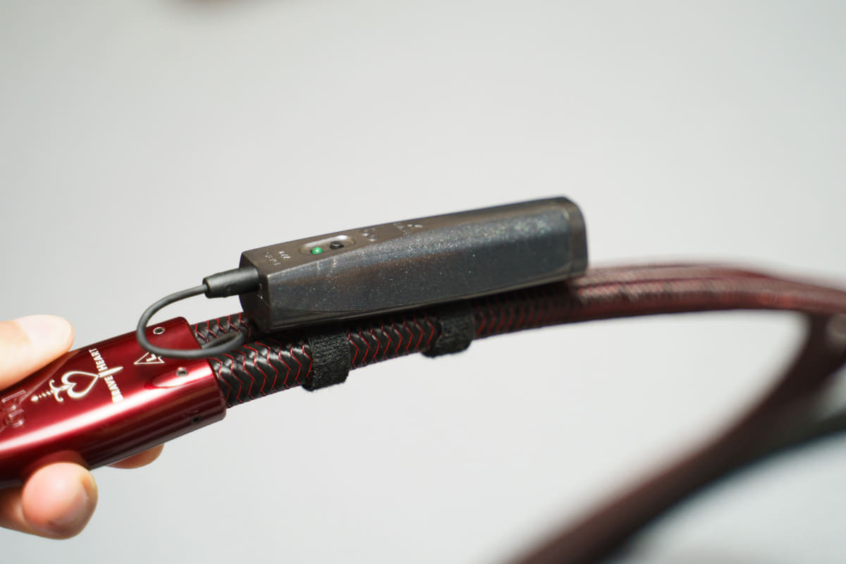 Brave Heartでも72V DBSが使われている。この黒いパーツの中に電池が入っている