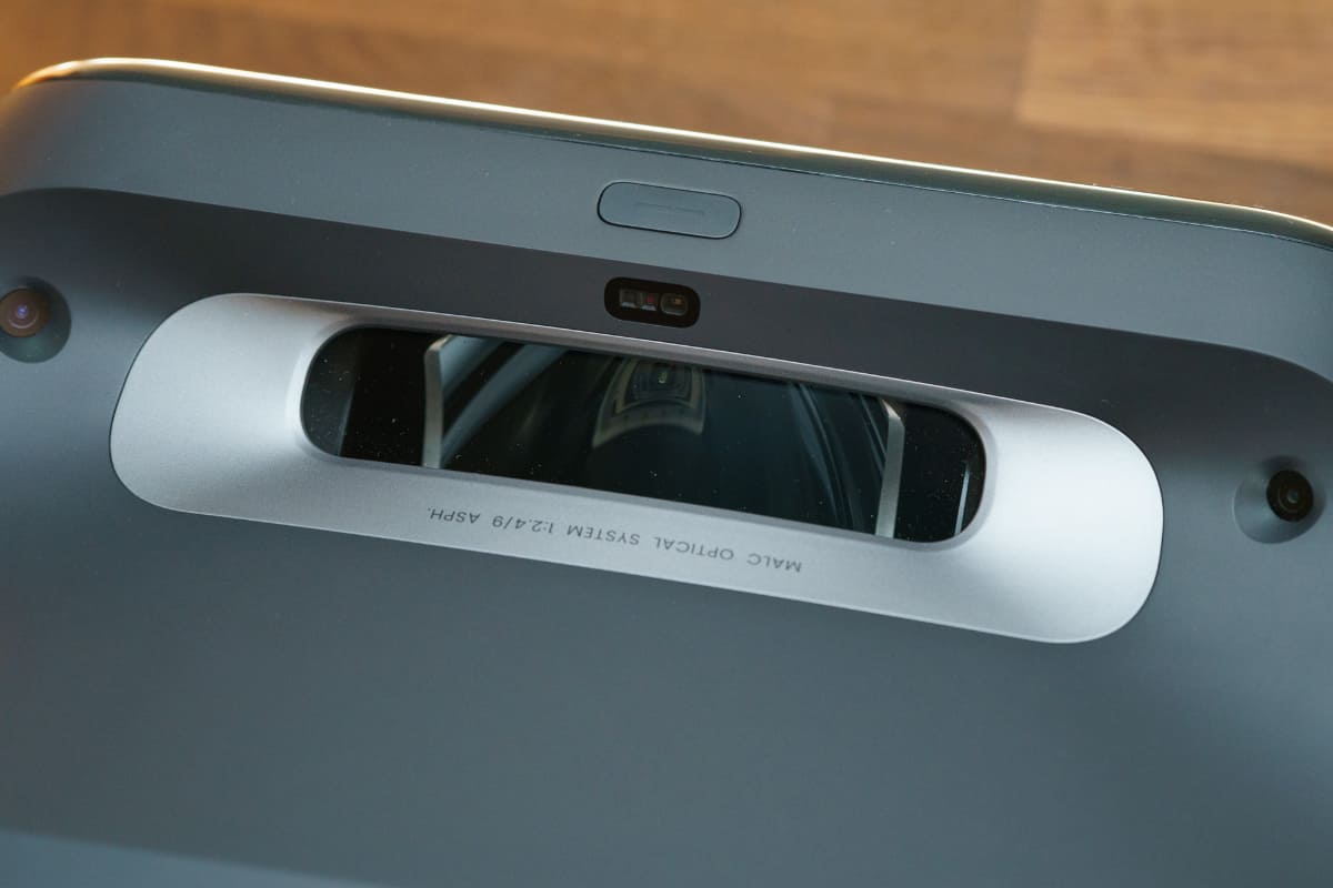 投写用レンズ部分