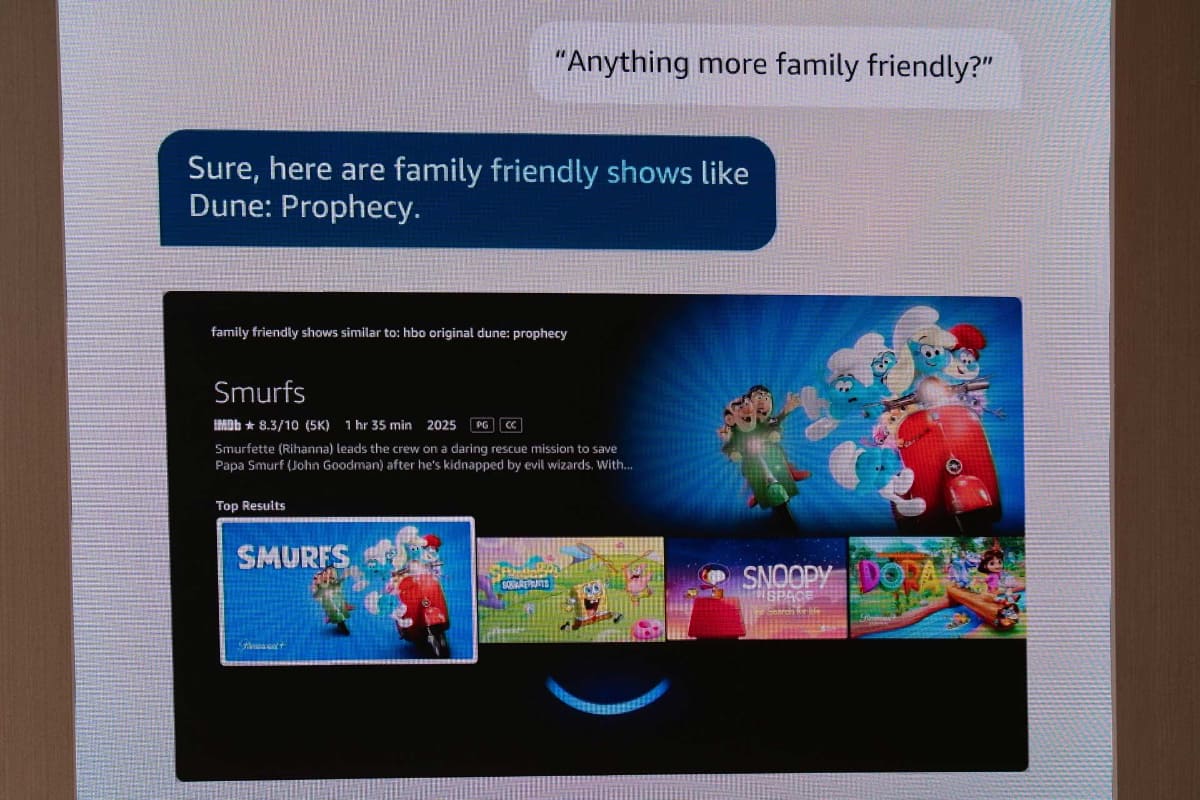 「家族で見るのに向いた番組は?」といった質問ならもちろん楽勝