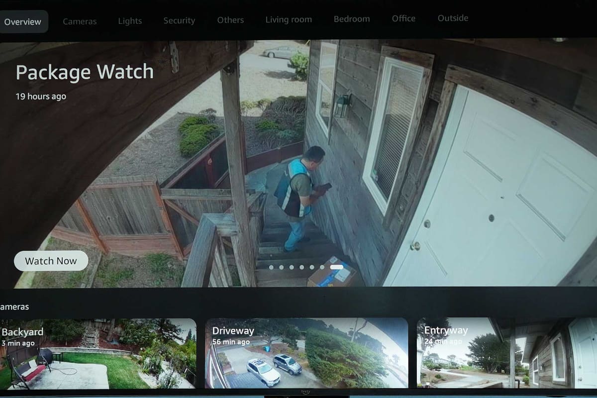 スマートビデオサーチでは、置き配などの認識が主要機能だが……
