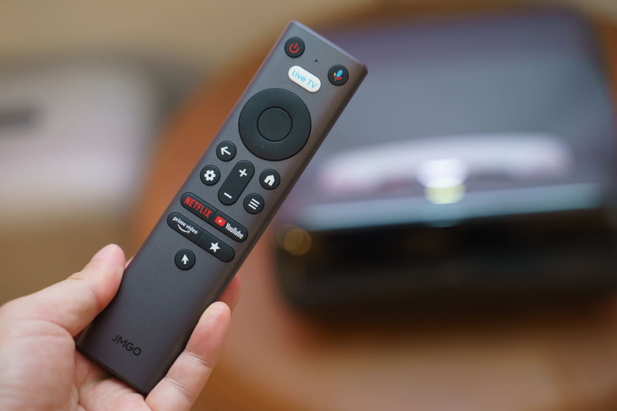 付属のリモコン