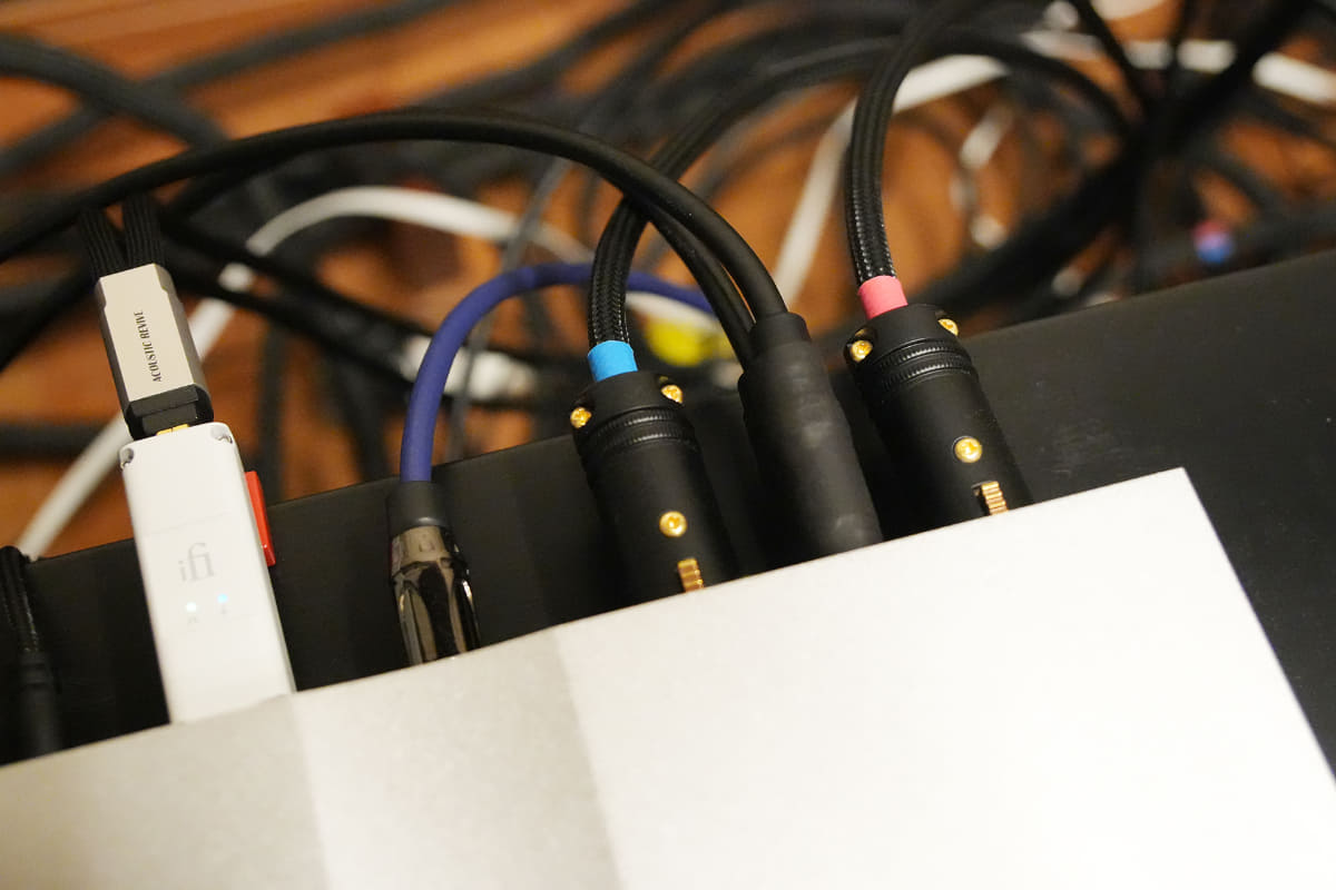 USB DACのRCA出力に国士無双を接続