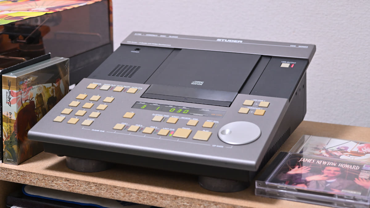 ランニングテスト中の、STUDER「A730」