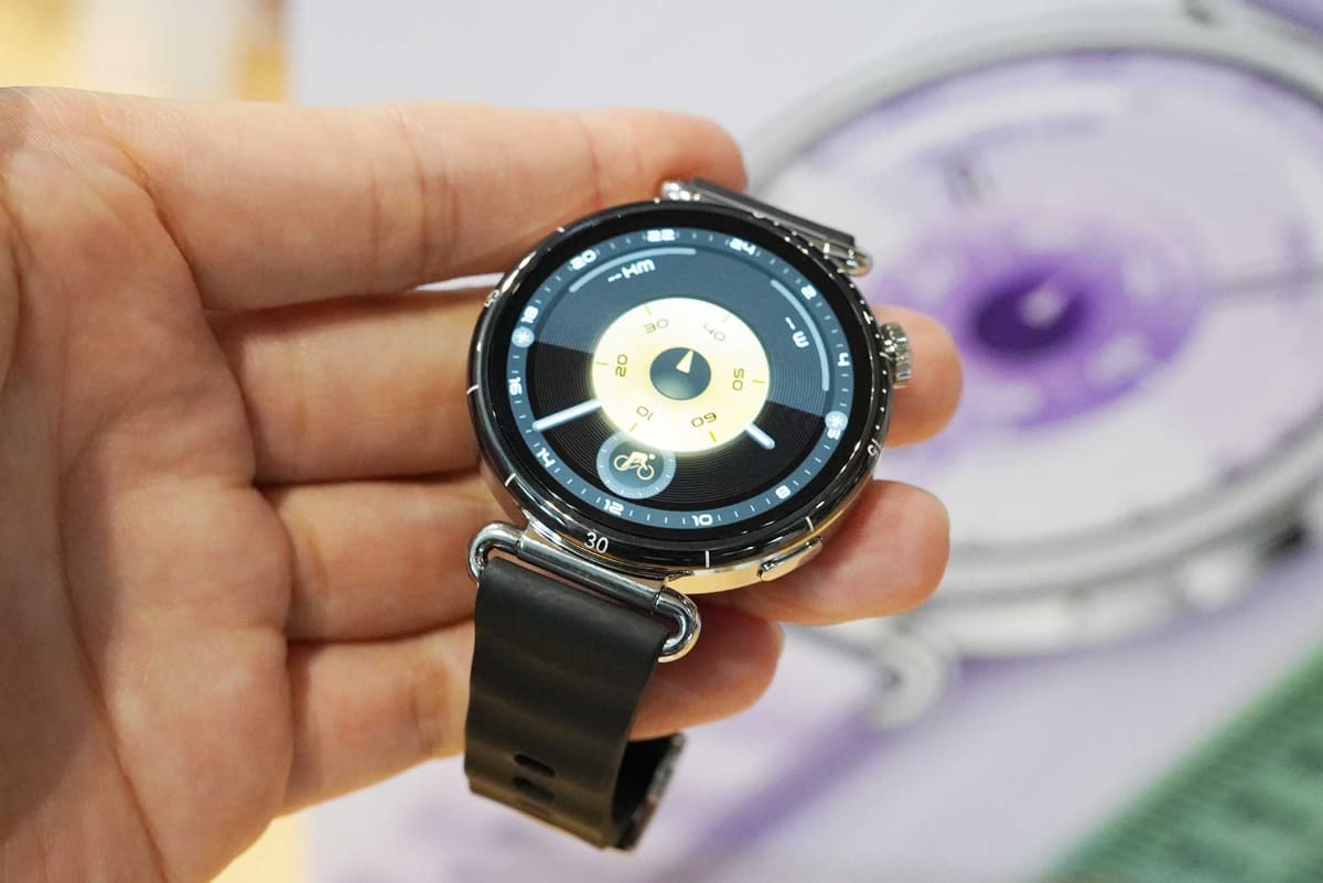 「HUAWEI WATCH GT 6」(41mmモデル)。ベルト設計が見直された