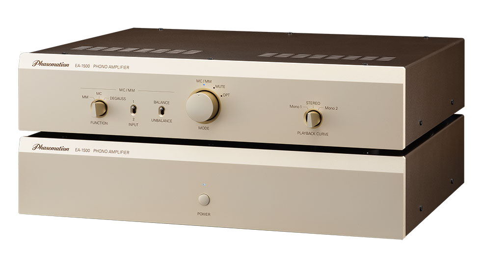 管球式フォノイコライザーアンプ「EA-1500」