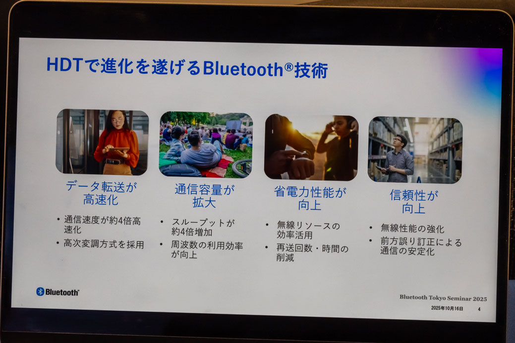 高データスループット技術の説明資料より