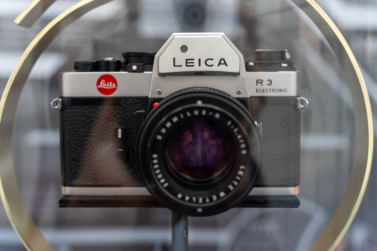 ミノルタとの技術提携で誕生した「LEICA R3」