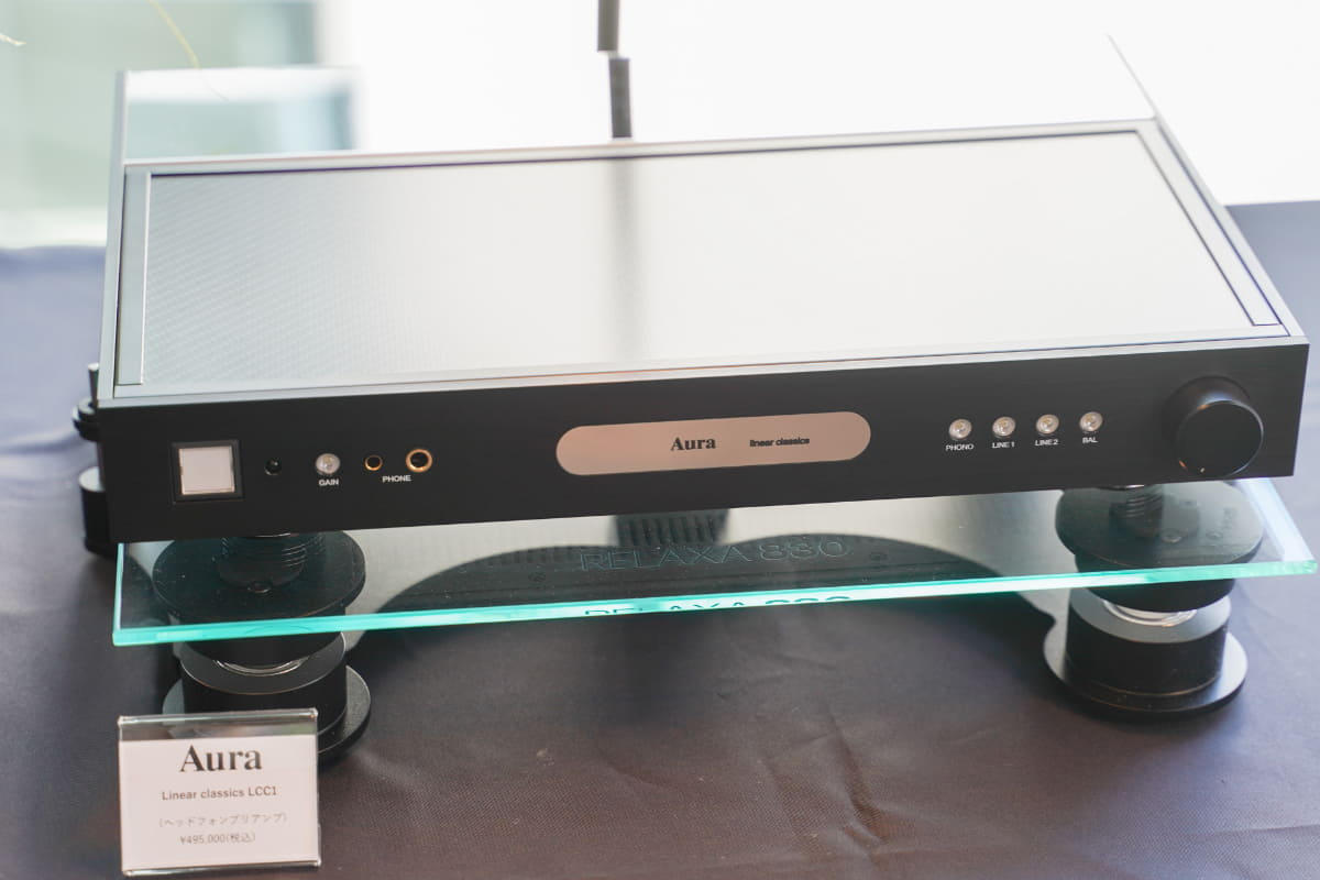 ヘッドフォンアンプ兼プリアンプ「linear classics LCC 1」