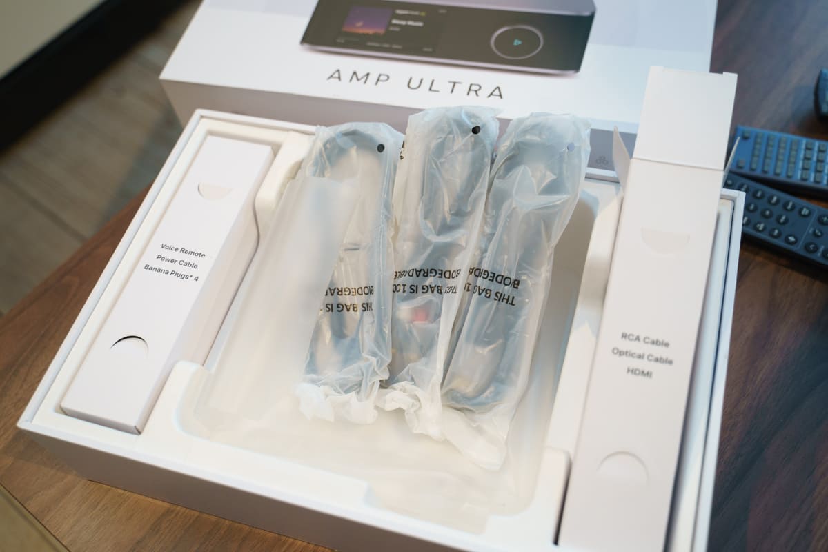 接続に必要なケーブルも同梱されており、オーディオ入門者にもうれしい配慮だ
