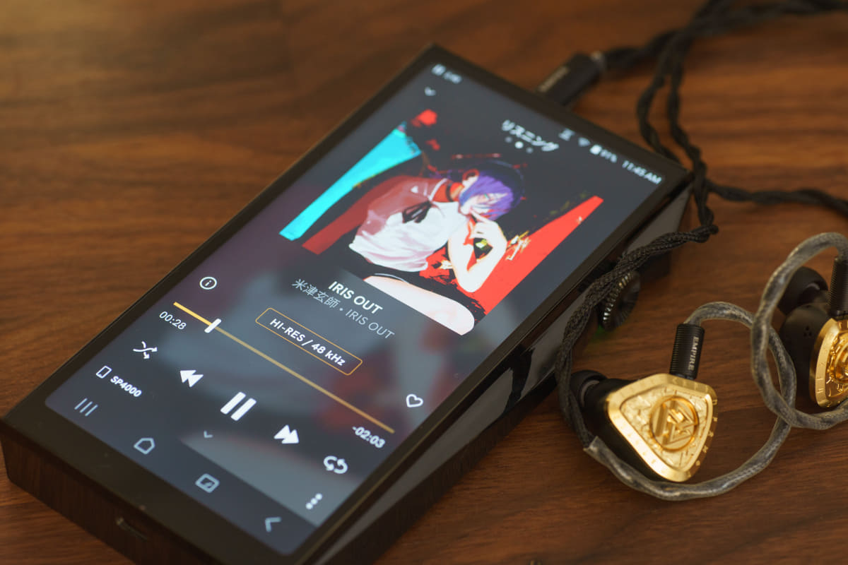 Astell&Kern「A&ultima SP4000」と組み合わせた