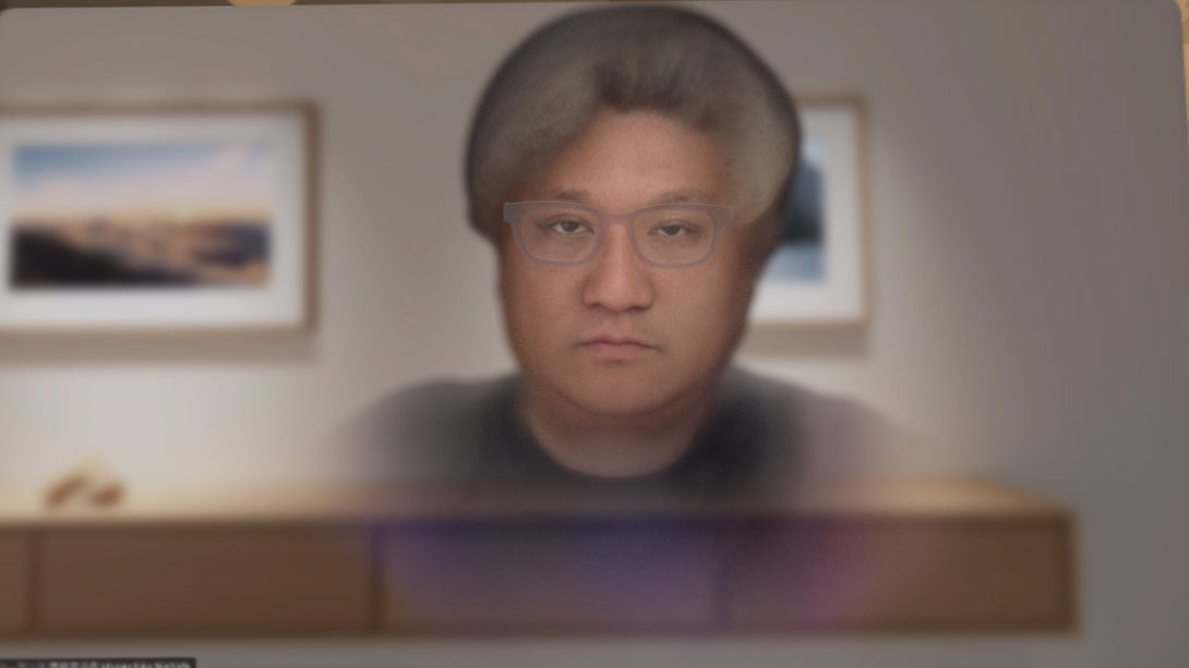 M2版発売直後に作った筆者のPersona。ぼんやりしていて質はイマイチ