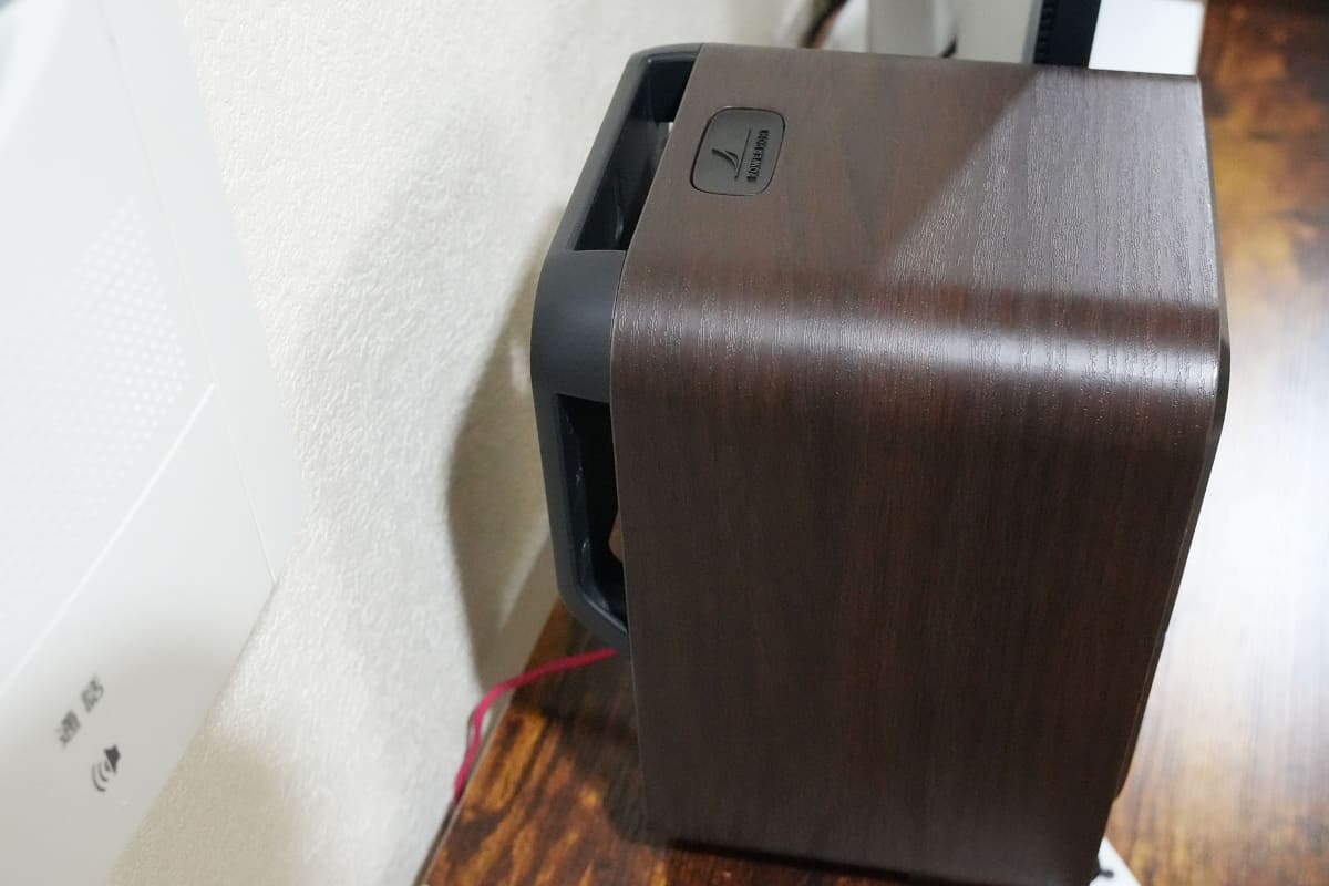 ES10を設置したところ