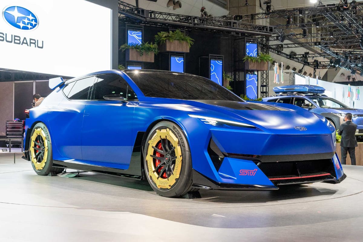 スバルのバッテリーEV STIコンセプトモデル「Performance-E STI concept」