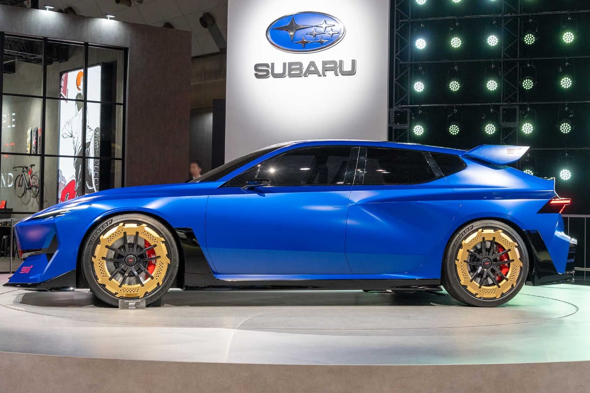スバルのバッテリーEV STIコンセプトモデル「Performance-E STI concept」