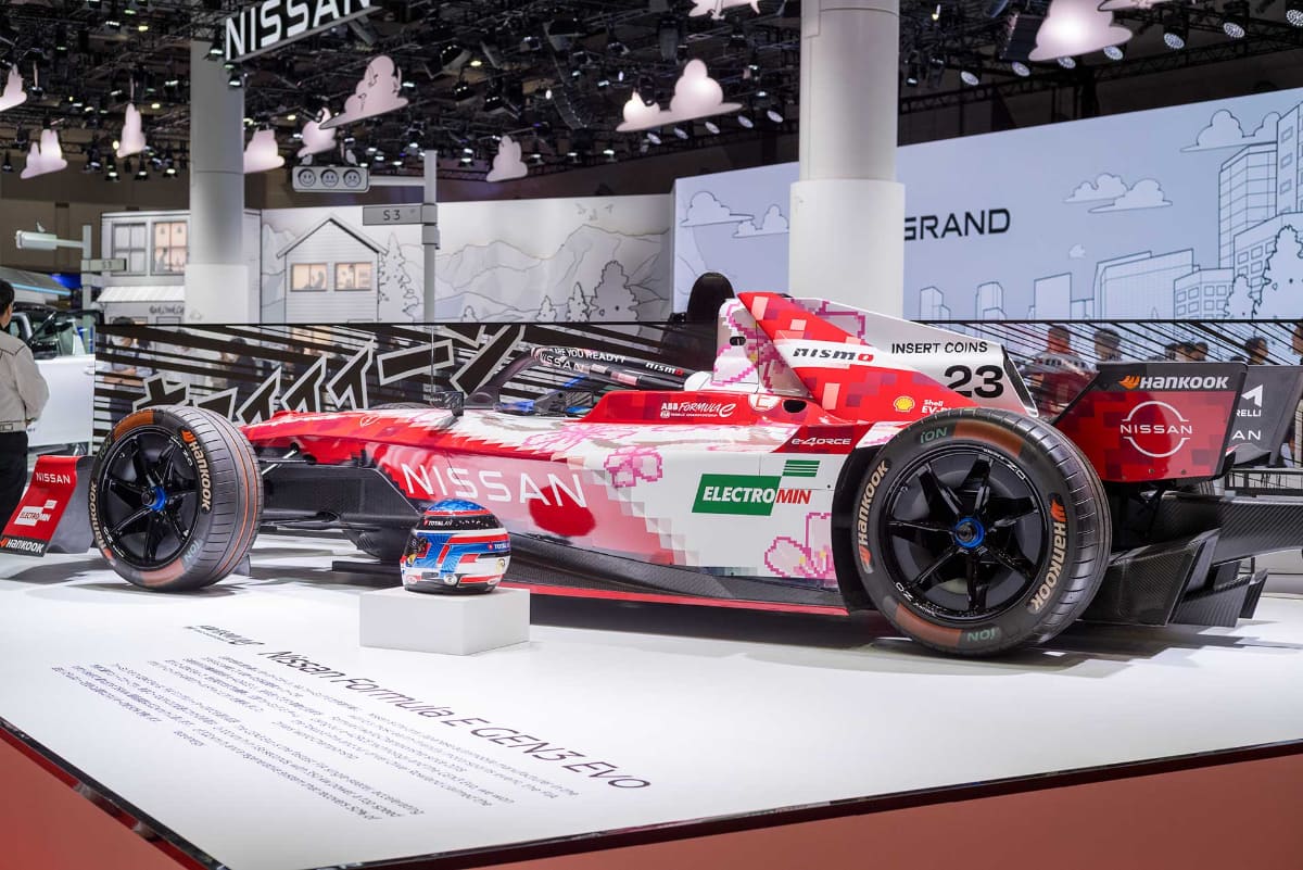 日産自動車のフォーミュラEマシン
