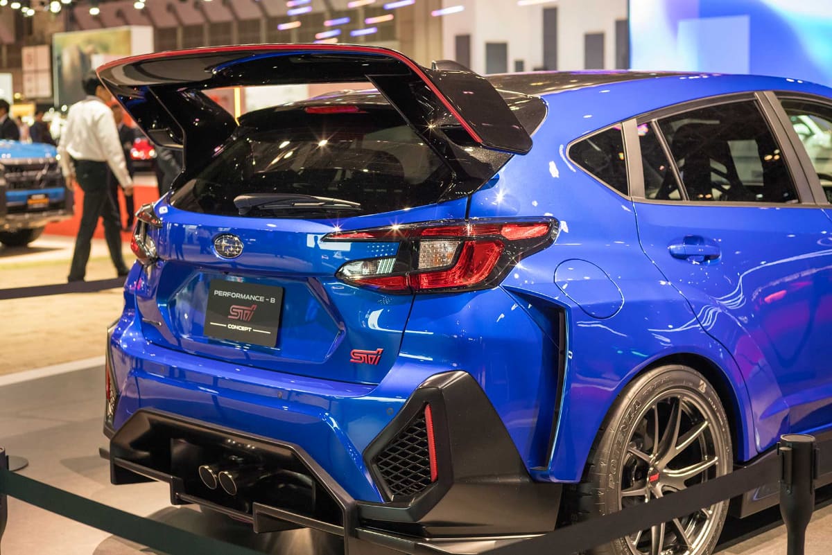 スバルの内燃機関 STIコンセプトモデル「Performance-B STI concept」
