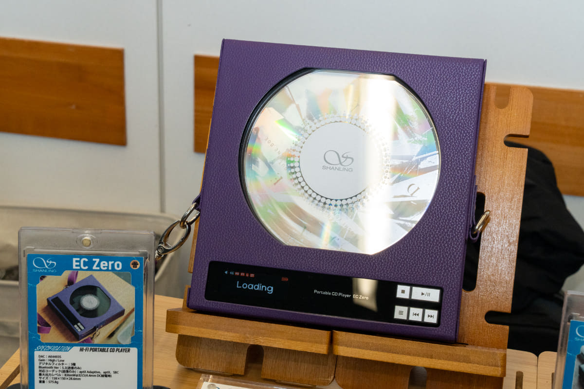 EC Zero。紫色のカバーは別売