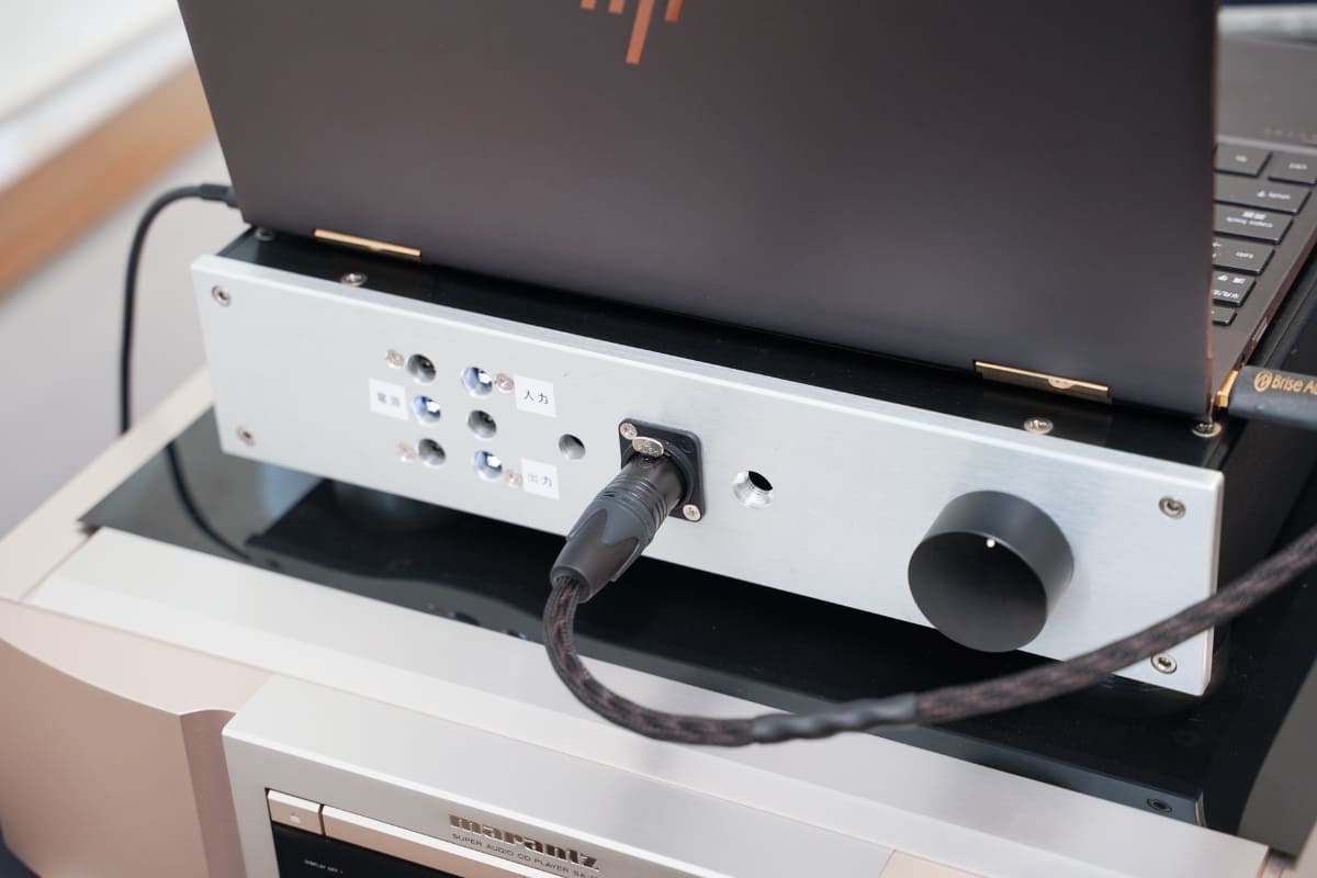 Brise Audioからも今後卓上ヘッドフォンアンプを発売予定