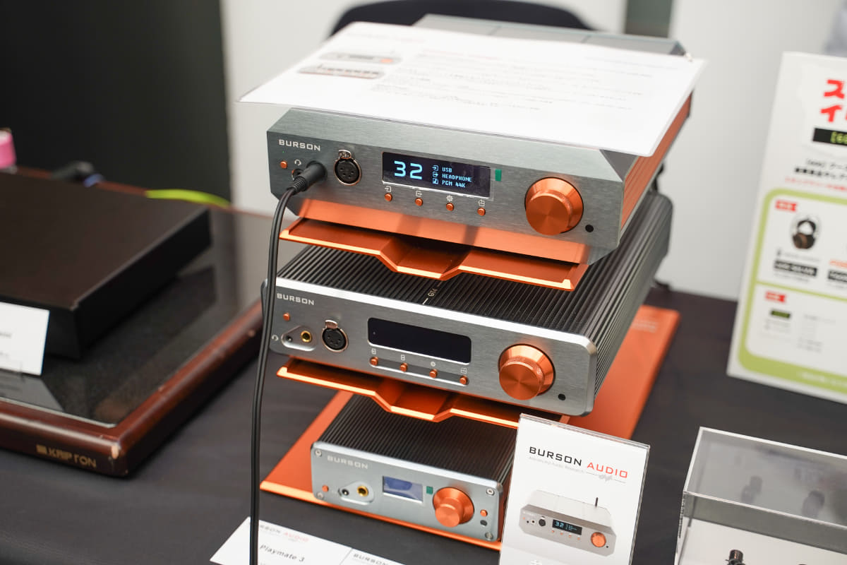 Burson AudioのDAC内蔵ヘッドフォンアンプ