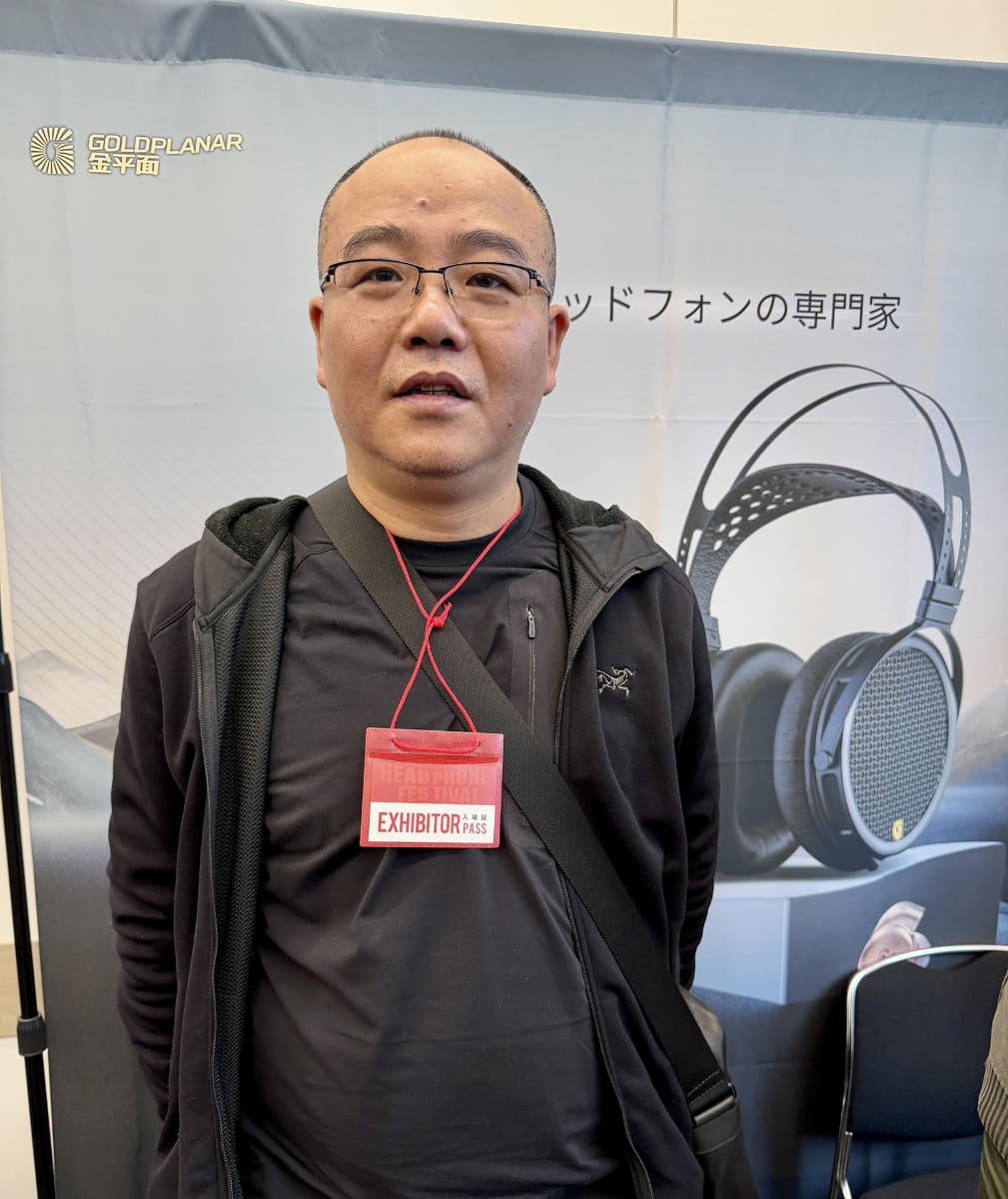 GoldPlanar社長の何さん